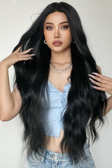 Full Machine Long Wave Synthetic Wigs 28'' - CADEAUME