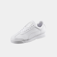 GS Puma Roma Basic - 'White/Light Grey' - CADEAUME